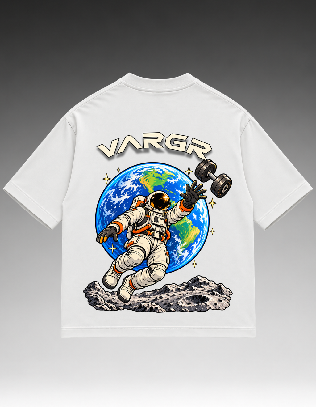 Camiseta Oversized - Astronauta