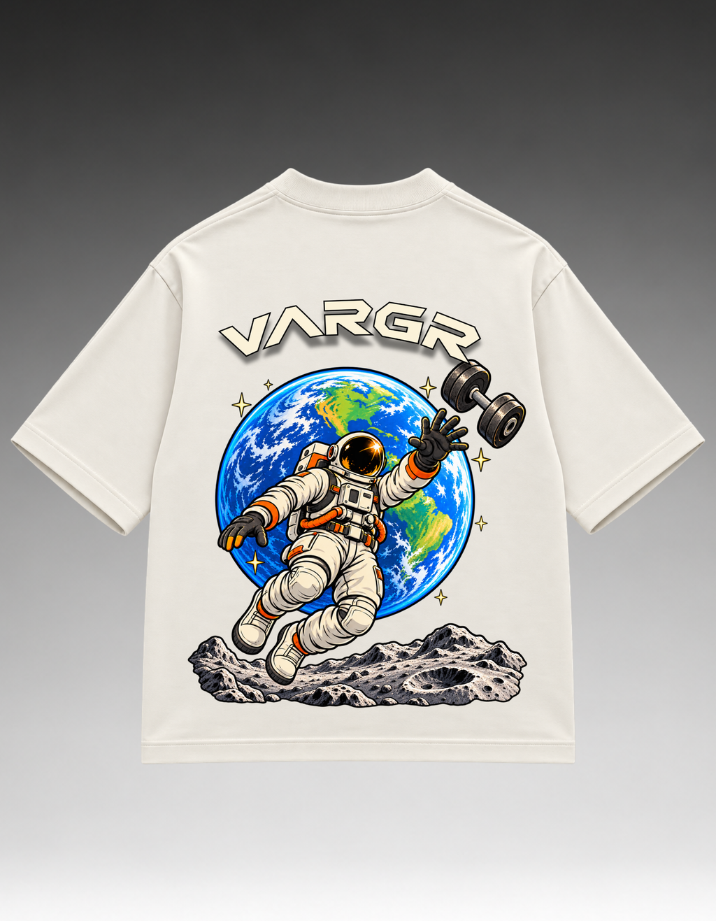 Camiseta Oversized - Astronauta