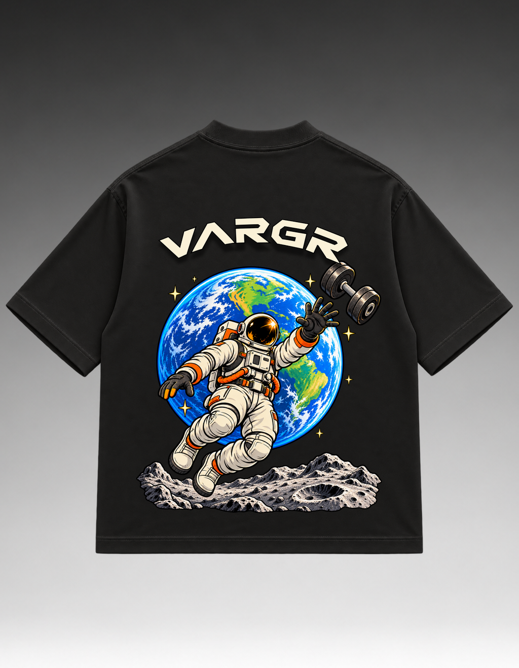 Camiseta Oversized - Astronauta