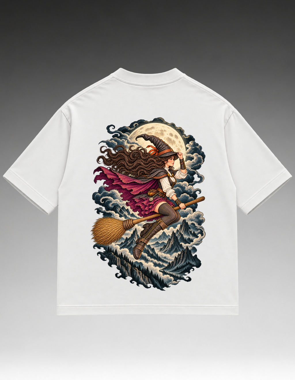 Camiseta Oversized - Bruxinha