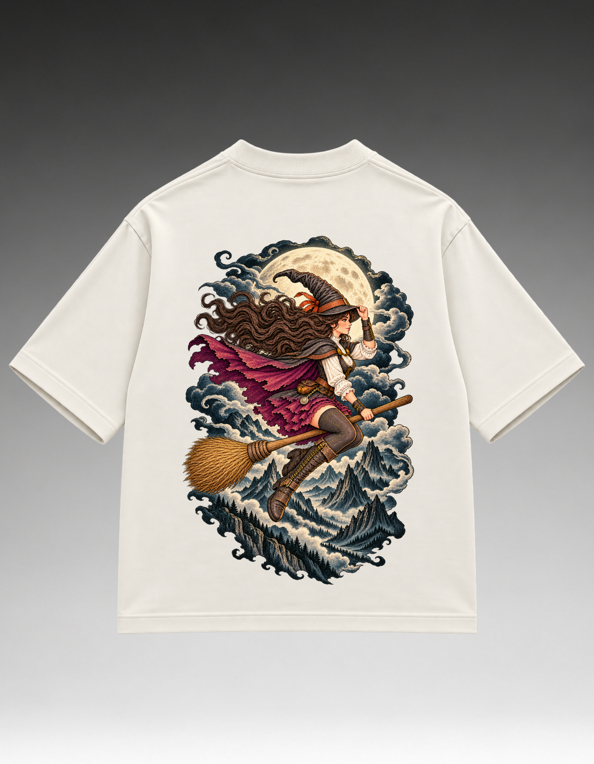 Camiseta Oversized - Bruxinha