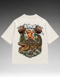 Camiseta Oversized - Capivara/Jacaré