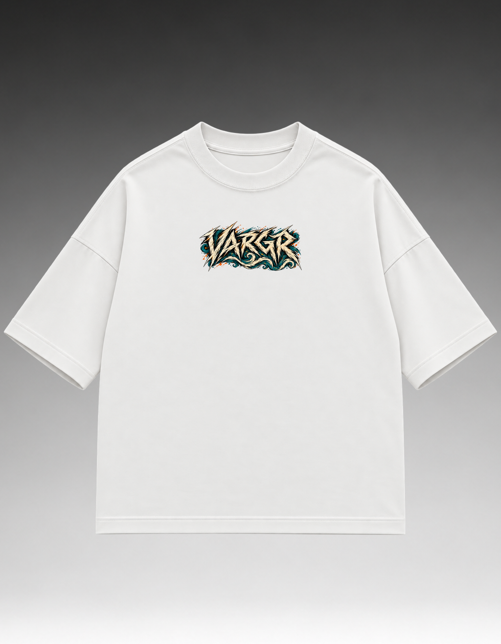Camiseta Oversized - Lobo com Anilha