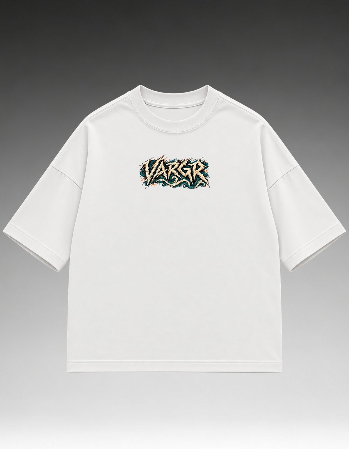 Camiseta Oversized - Lobo com Anilha