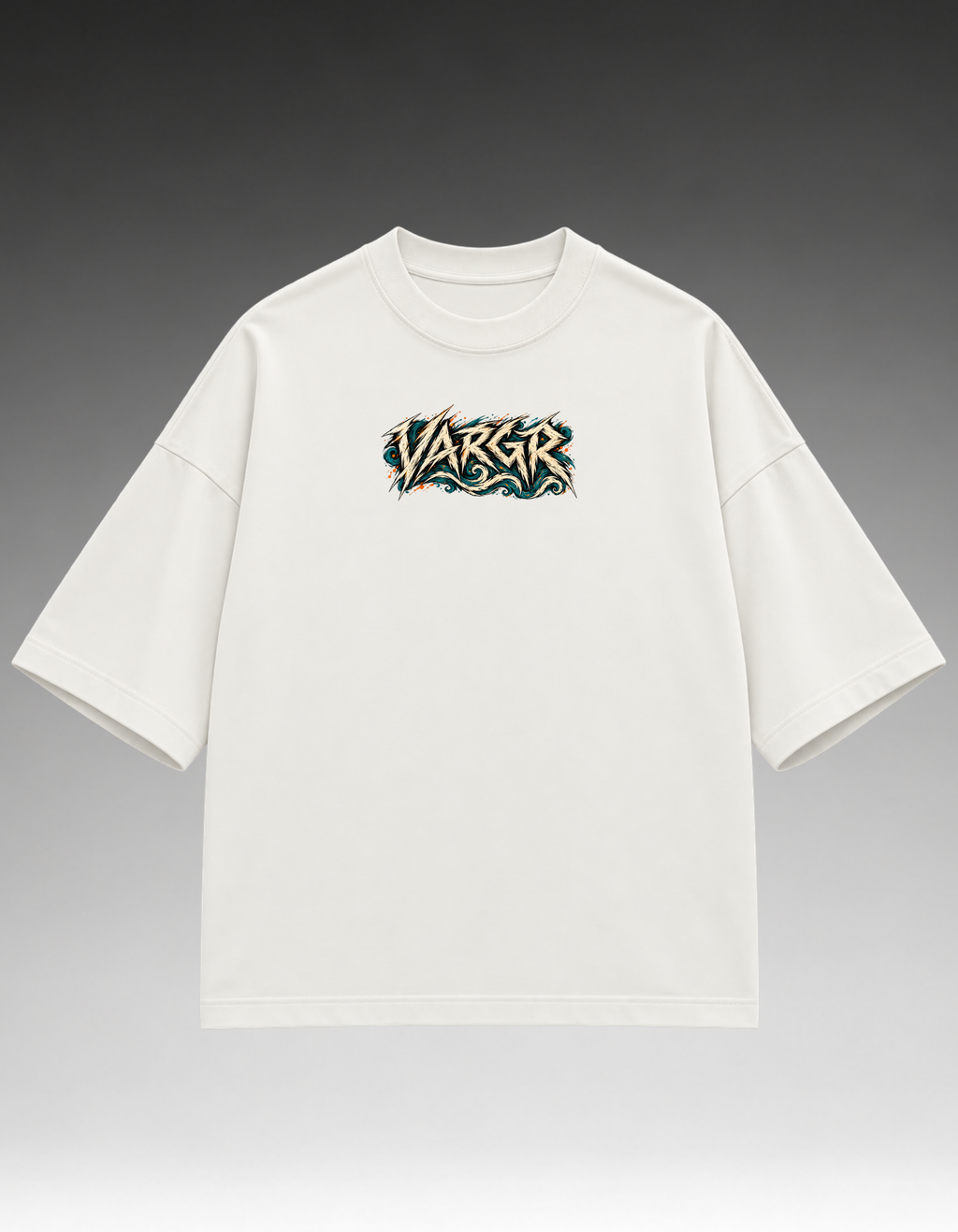 Camiseta Oversized - Lobo com Anilha