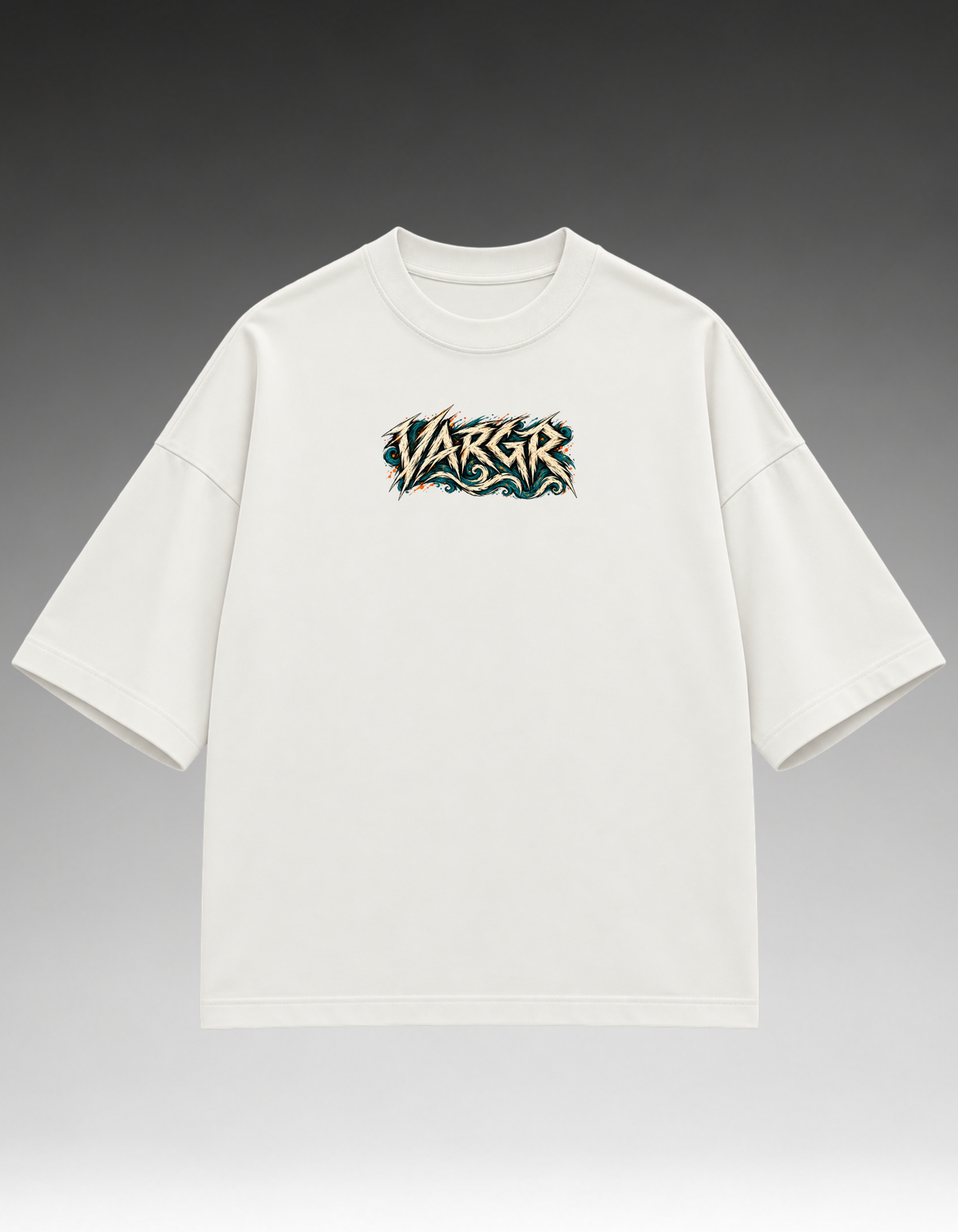 Camiseta Oversized - Lobo com Anilha