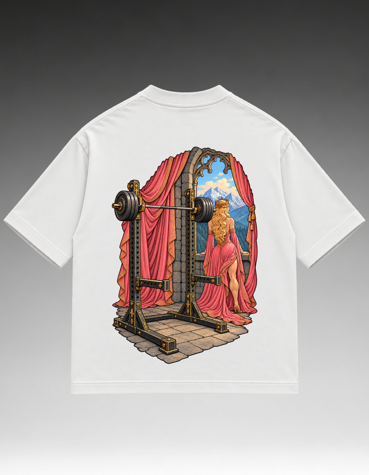 Camiseta Oversized - Princesa