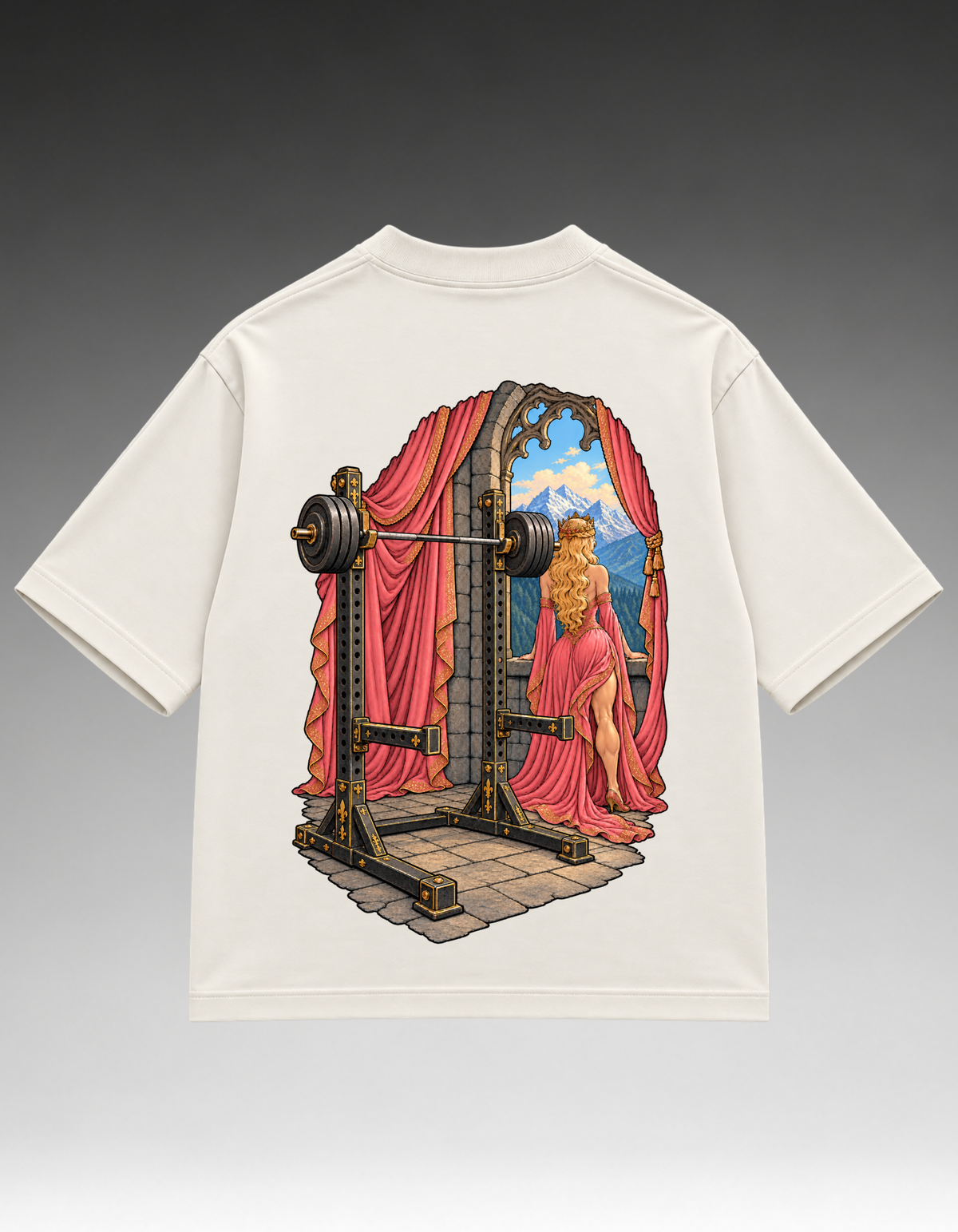 Camiseta Oversized - Princesa