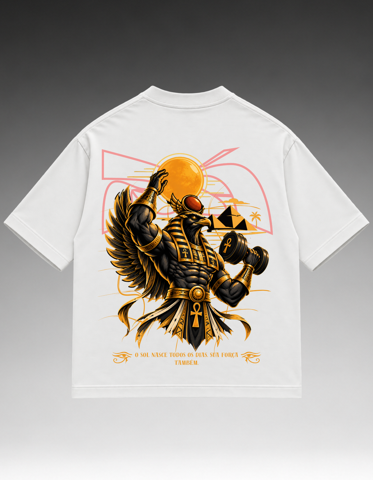 Camiseta Oversized - Rá com Halter
