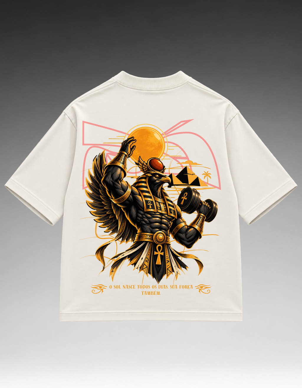 Camiseta Oversized - Rá com Halter