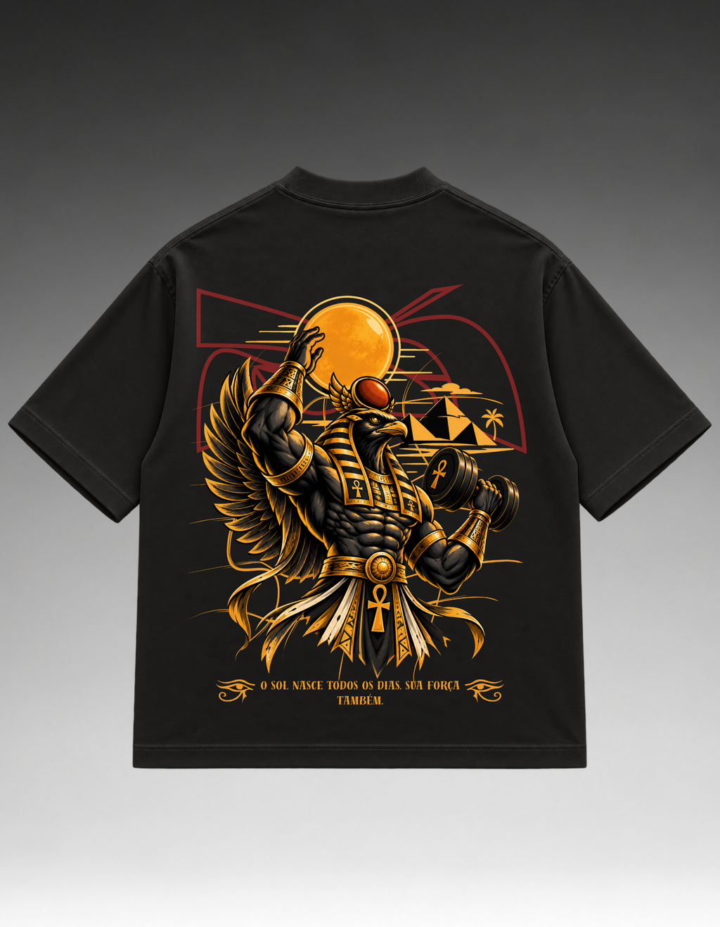 Camiseta Oversized - Rá com Halter