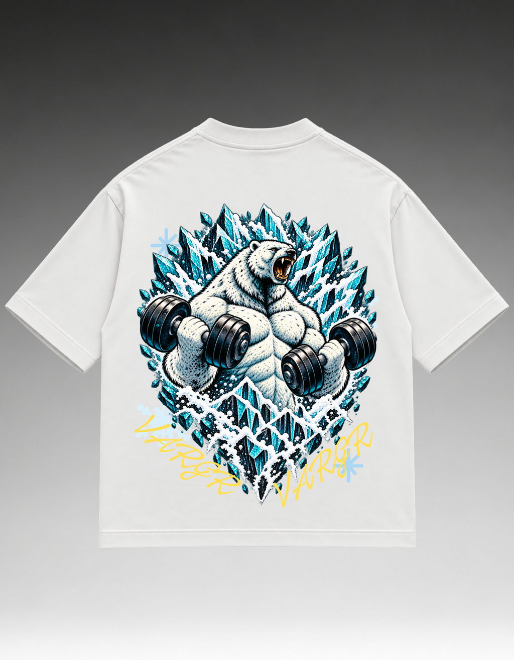 Camiseta Oversized - Urso Polar