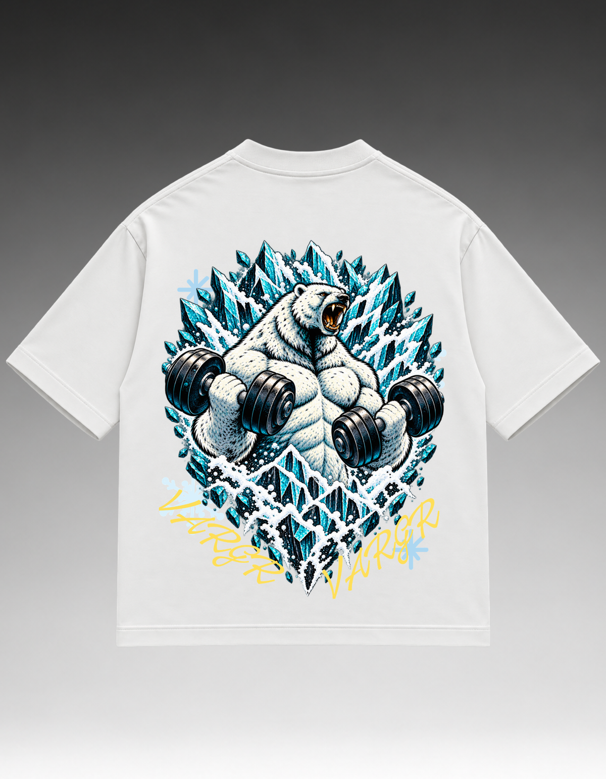 Camiseta Oversized - Urso Polar