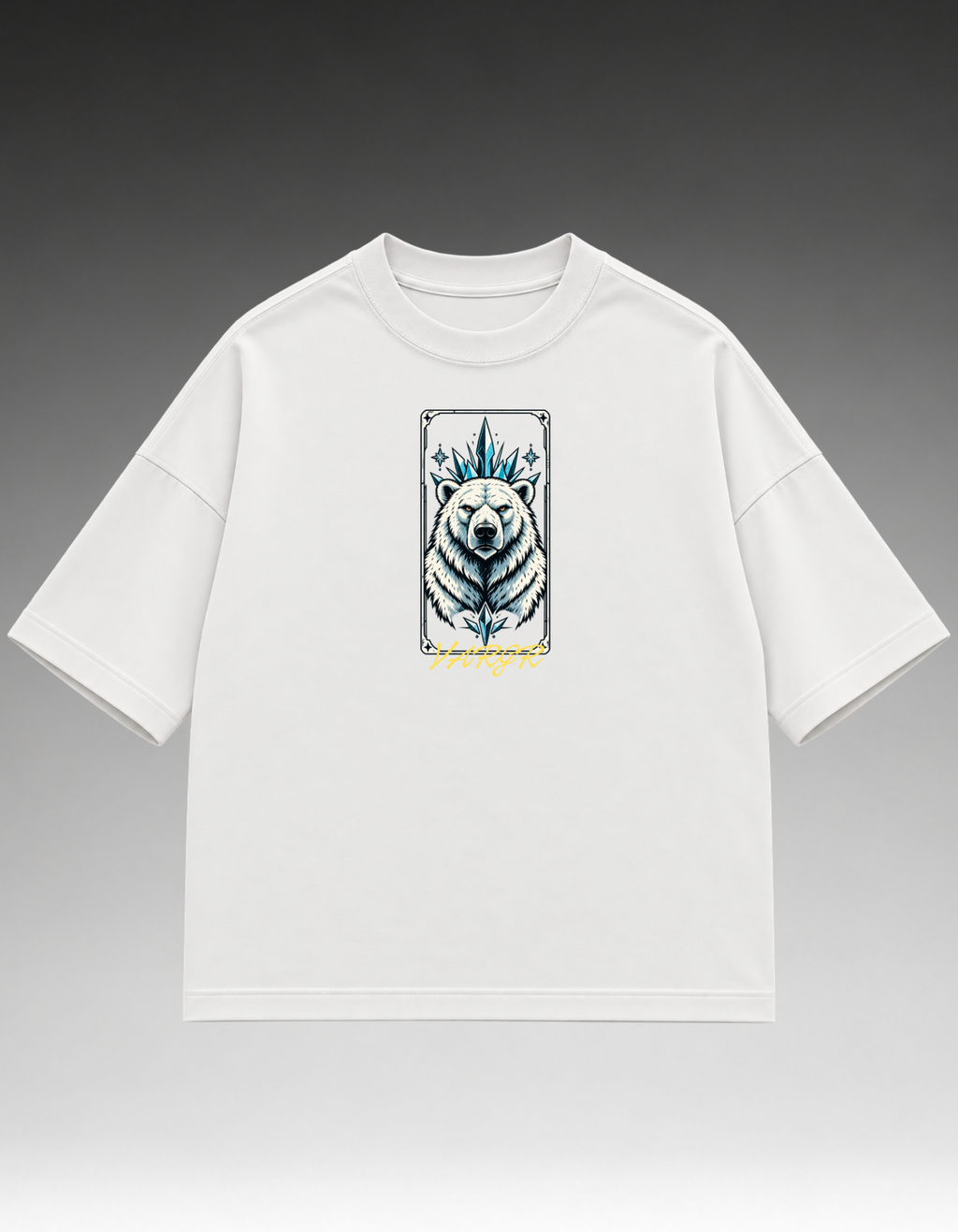 Camiseta Oversized - Urso Polar