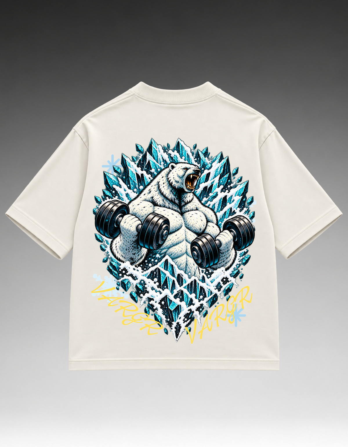 Camiseta Oversized - Urso Polar