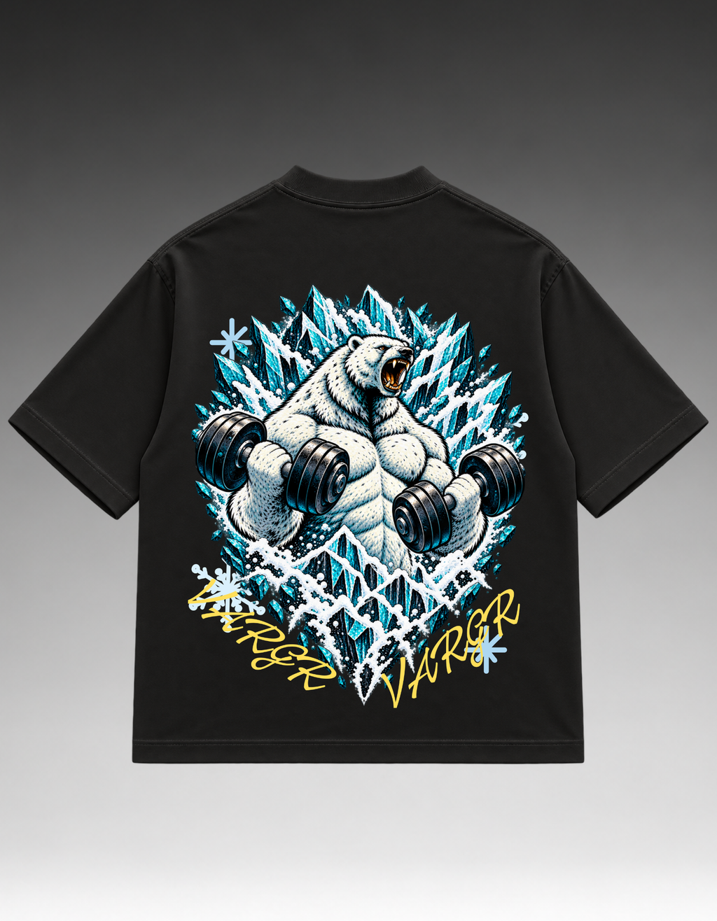 Camiseta Oversized - Urso Polar